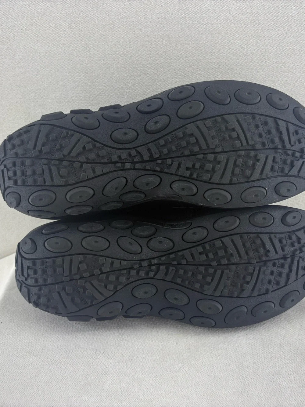 Merrell Jungle moc 2 Men's Black Slip-On Leather Loafers size 8.5W/42 NEW